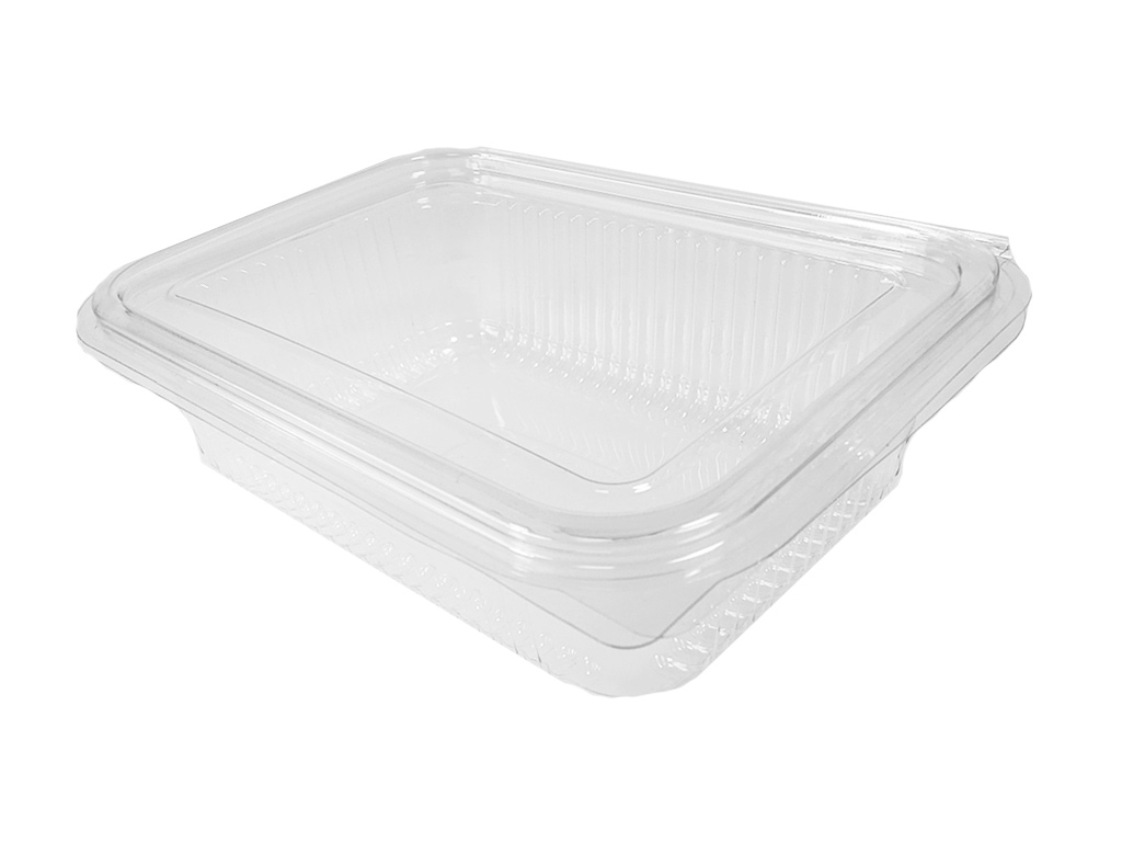 [LD047-00005] Bakje + deksel, PS helder, 750 cc (400 stuks)