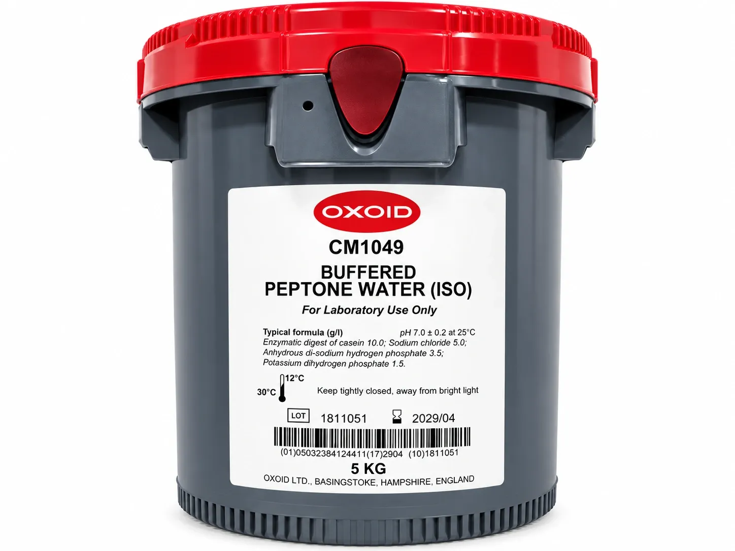 Buffered Peptone Water ISO (in emmer à 5 kg)