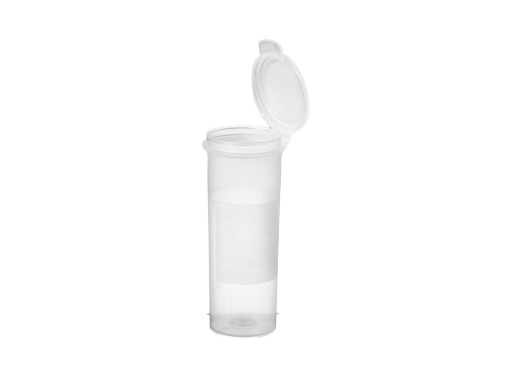 Container PP 50 ml met aanhangend snapdeksel, aseptisch (650 stuks)