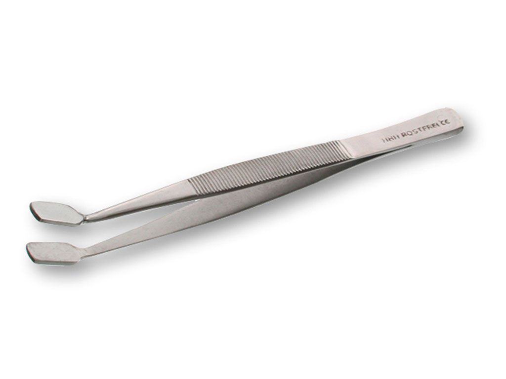 [LM809-00360] Dekglaspincet RVS 11 cm (per stuk)