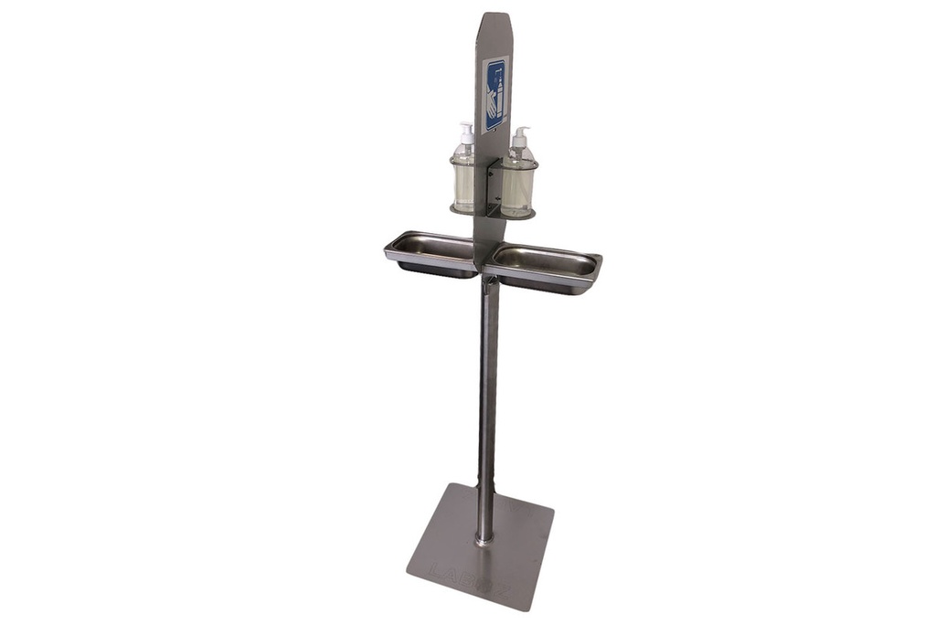 Desinfectiezuil RVS handgel