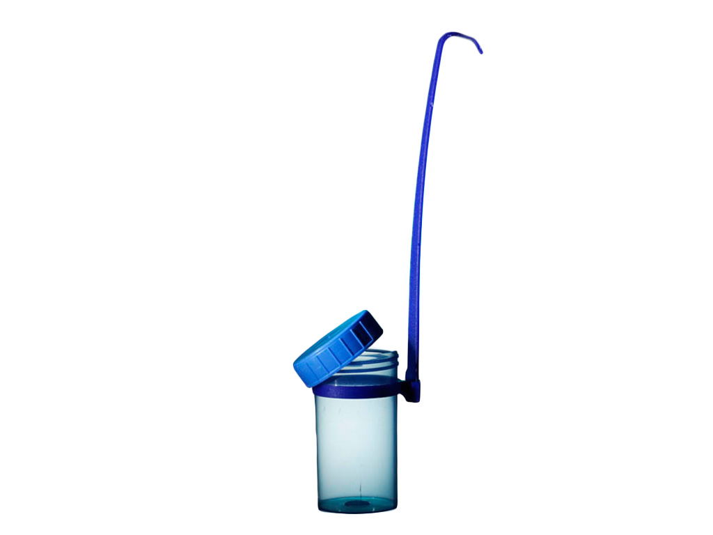 Dipper PP blauw 180 ml, per stuk verpakt, steriel (100 stuks)