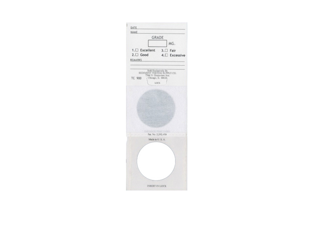 Filterkaart EZ-Lock card 900 (500 stuks)