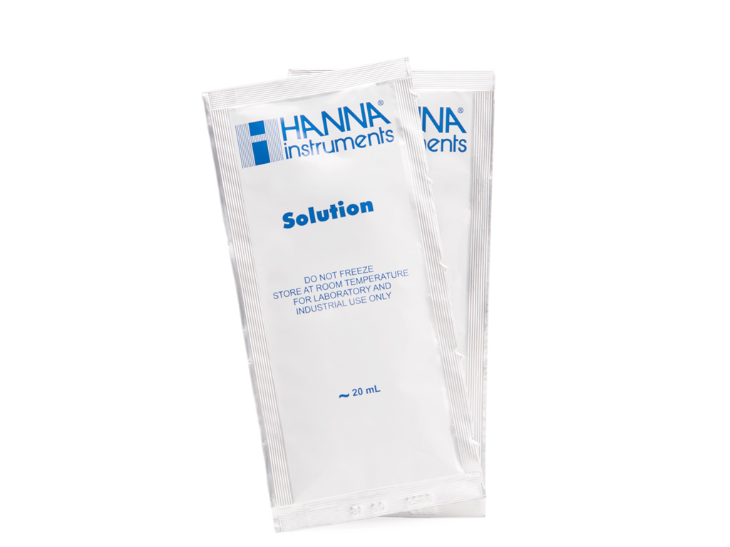 Geleidbaarheidsoplos.1413 uS/cm, 20 ml (25 stuks)