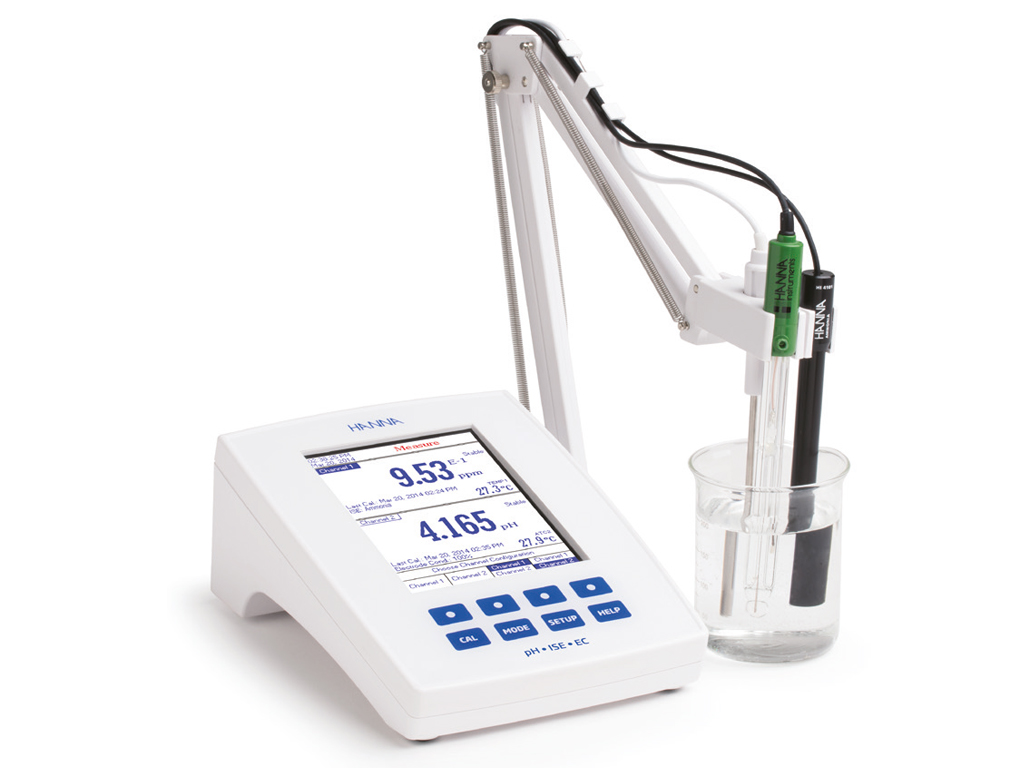 HI5222-02 benchtop pH/mV/ISE-meter