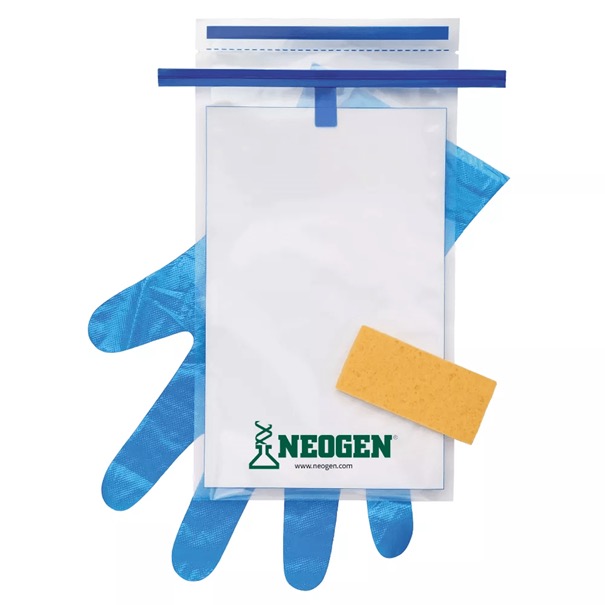 Hydra-Sponge with 10 ml Letheen Broth + 2 gloves (100 stuks)