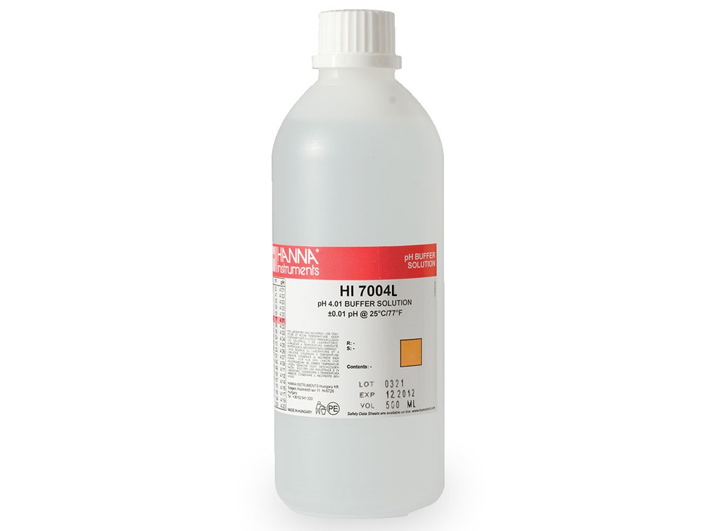 Kalibratievloeistof pH 4.01 (500 ml)