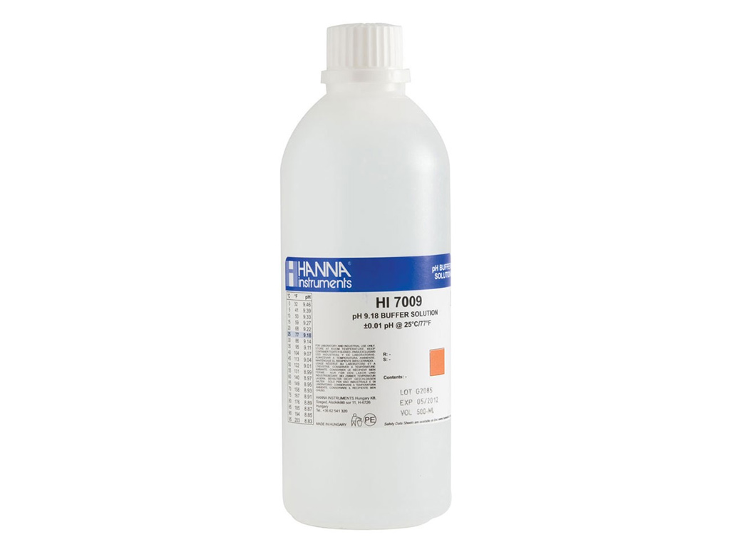 Kalibratievloeistof pH 9.18 (500 ml)