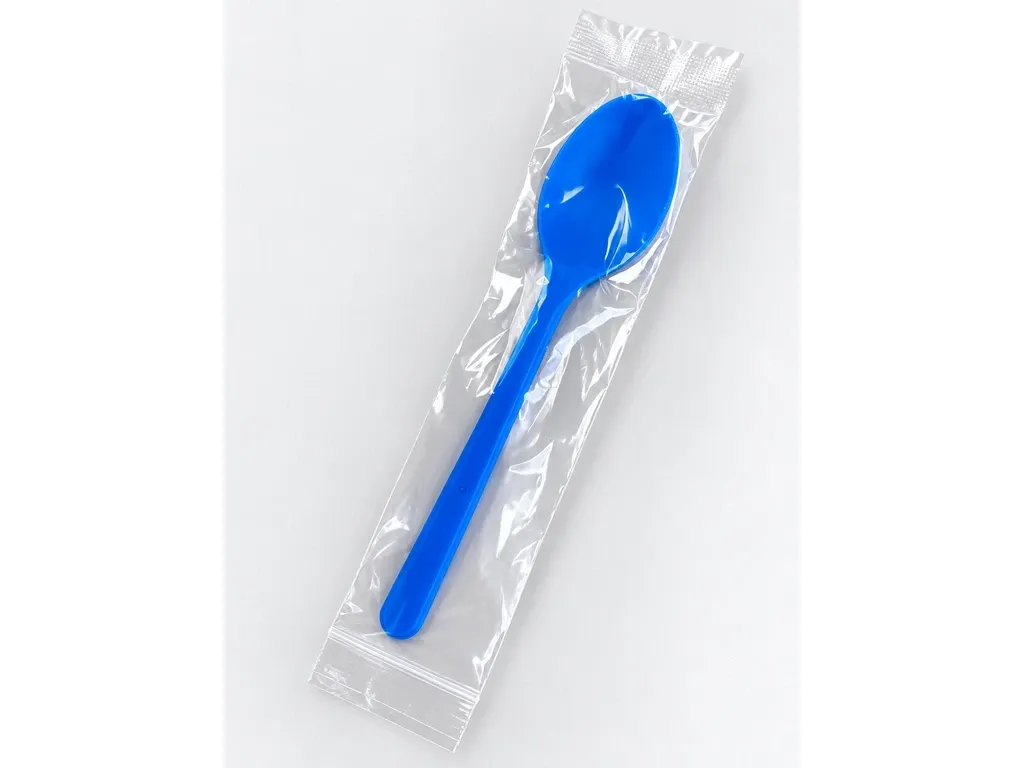 Lepel PPMF blauw 10 ml, per stuk verpakt, gamma-bestraald (200 stuks)