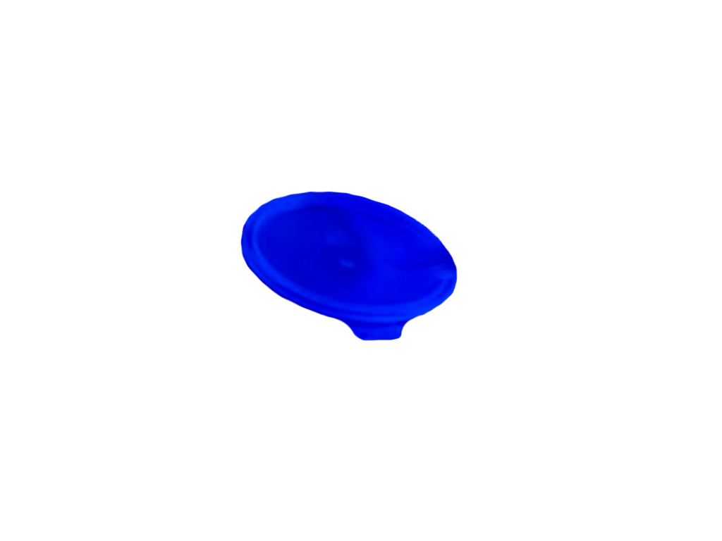Lipdeksel blauw (1000 stuks)