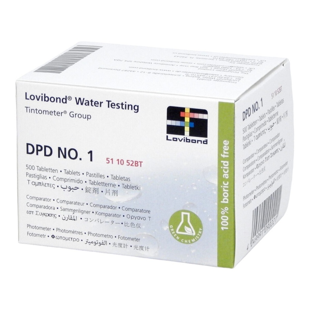 Lovibond DPD nr. 1 tabletten (500 stuks)