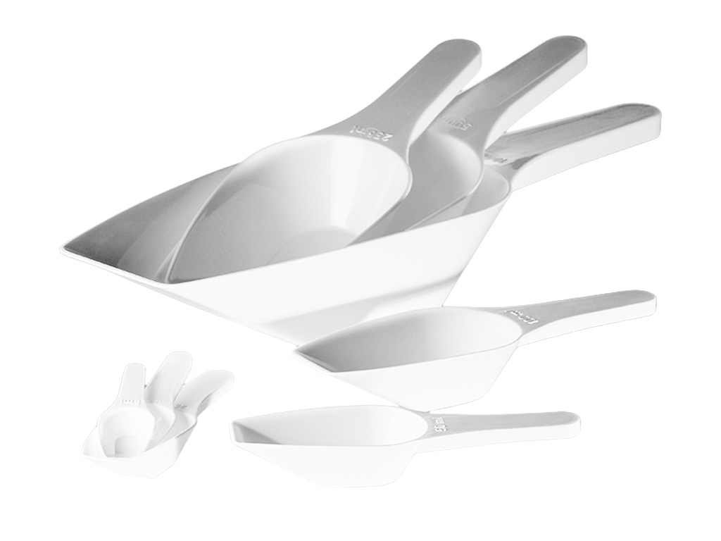 [LD025-00051] Maatschepje PP wit 2 ml (per stuk)