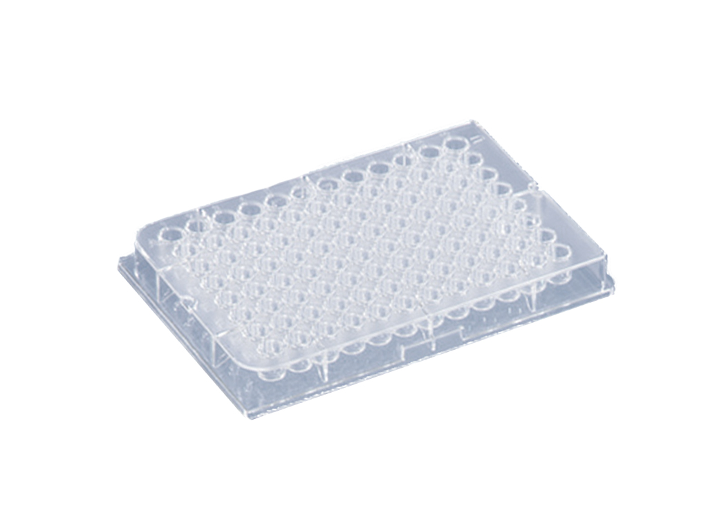 Microtiterplaat PS, U-bodem, 96 wells (100 stuks)