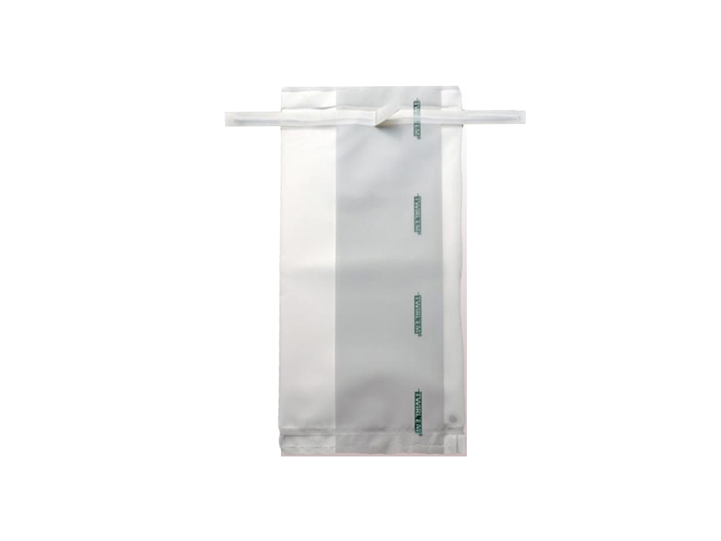 [LD004-00202] Monsterzak 114 x 229 mm + schrijfvlak, steriel (500 stuks)