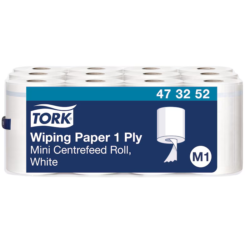 Papierrol, 21 cm x 120 m, 1-laags (12 stuks)