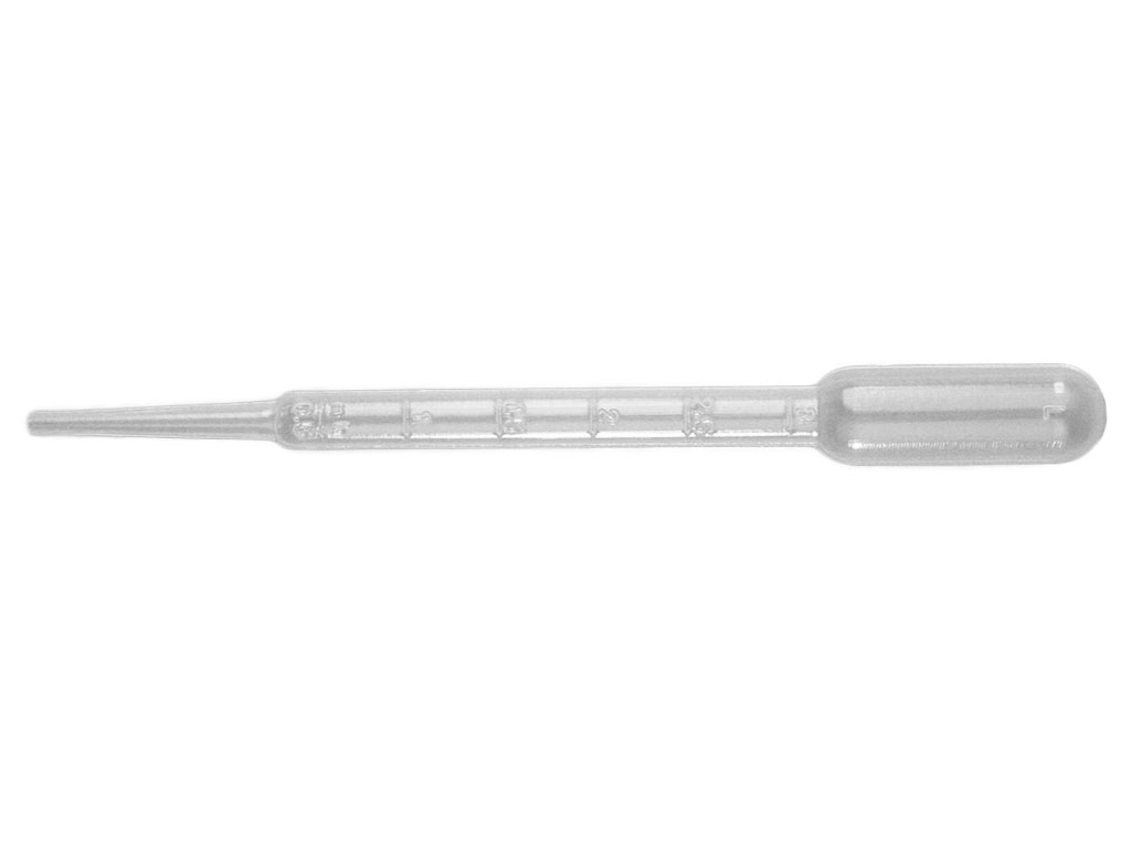Pasteurpipet PE 3 ml 150 mm p/20 steriel 1000x