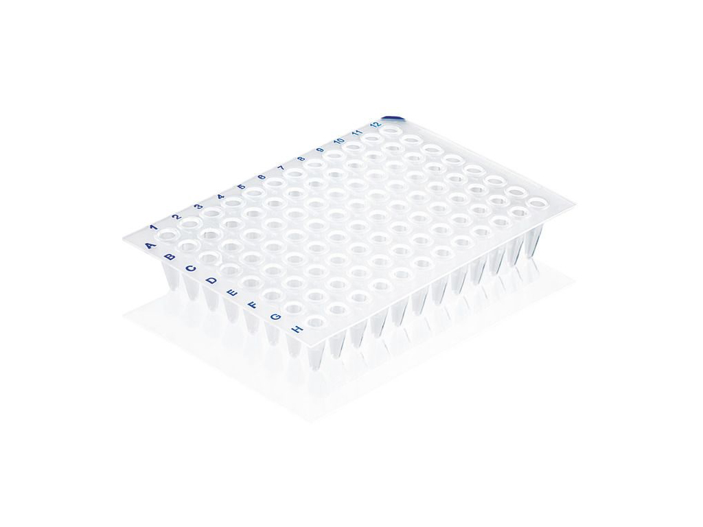 PCR 96-well plate, low profile non-skirted (50 stuks)