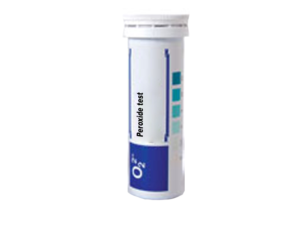 Peroxide teststrip, 0,5 - 25 mg/l (100 stuks)