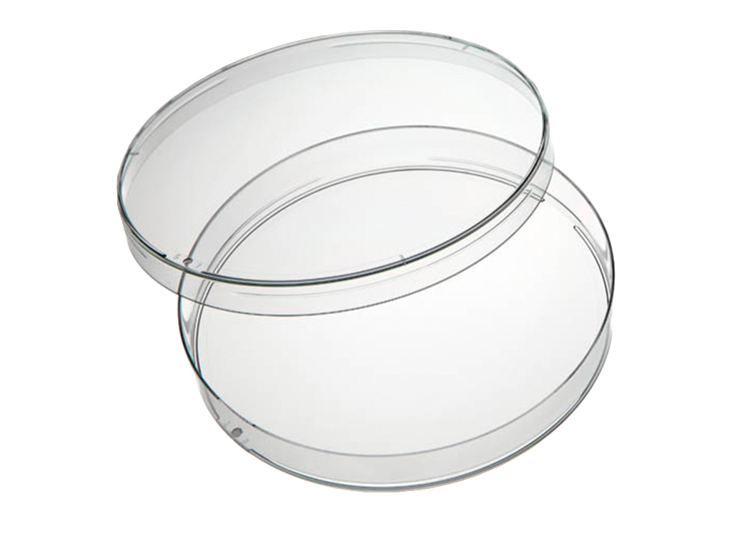 Petrischaal 100/14,4 mm, met nokken, steriel (500 stuks)