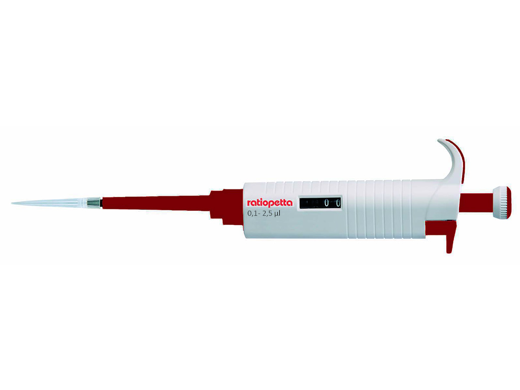 [LA102-00100] Pipet Ratiopetta 0,1 - 2,5 ul