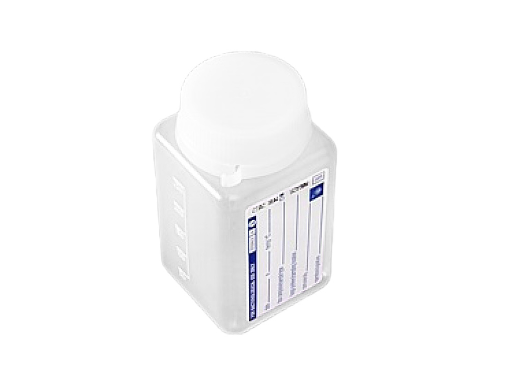 Pot PP 250 ml + NaThio 20mg/l, steriel (216 stuks)