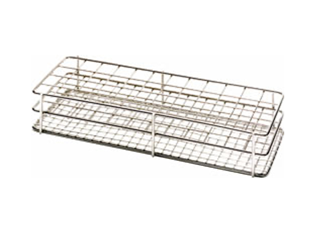 [LR050-01061] Rek RVS voor 16 mm buis, 2 x 12-plaatsen (per stuk)