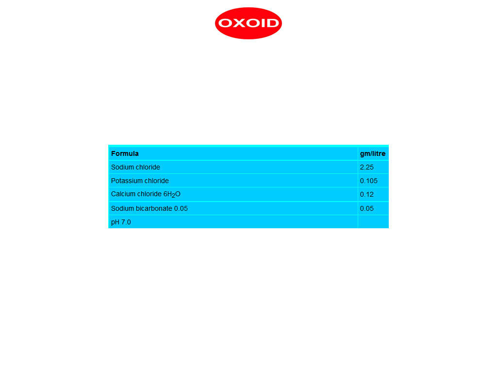 Ringer Solution Tablets (100 stuks)