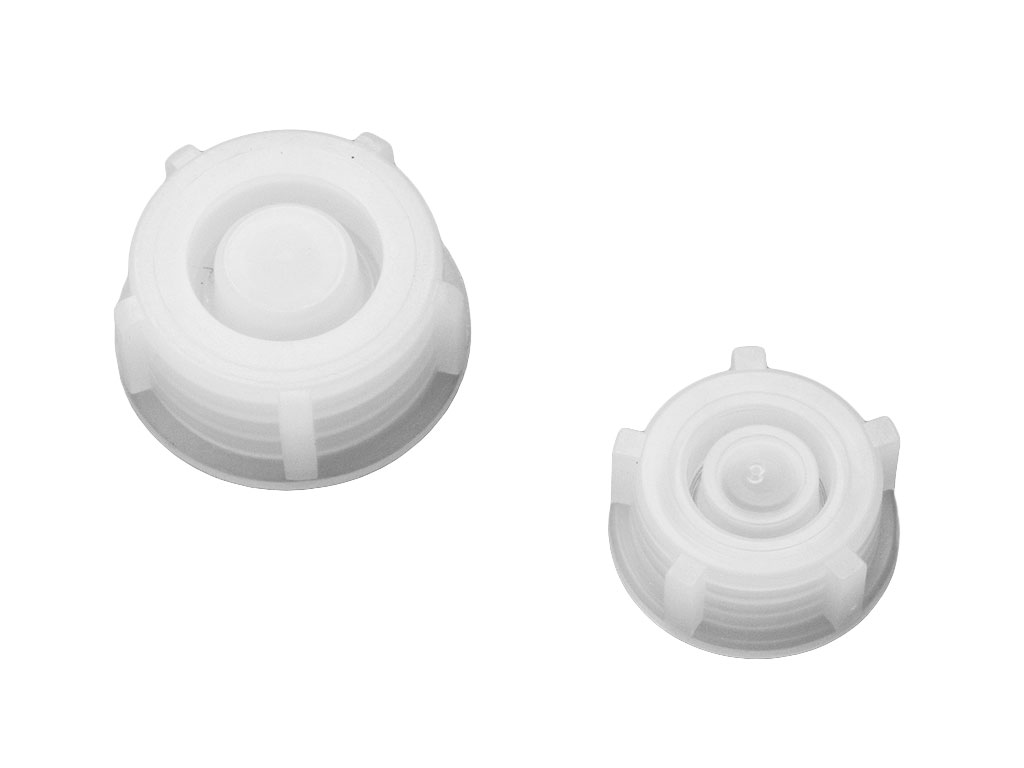 [LD001-08002] Schroefdop LDPE dubbelafdichtend, GL25 (100 stuks)