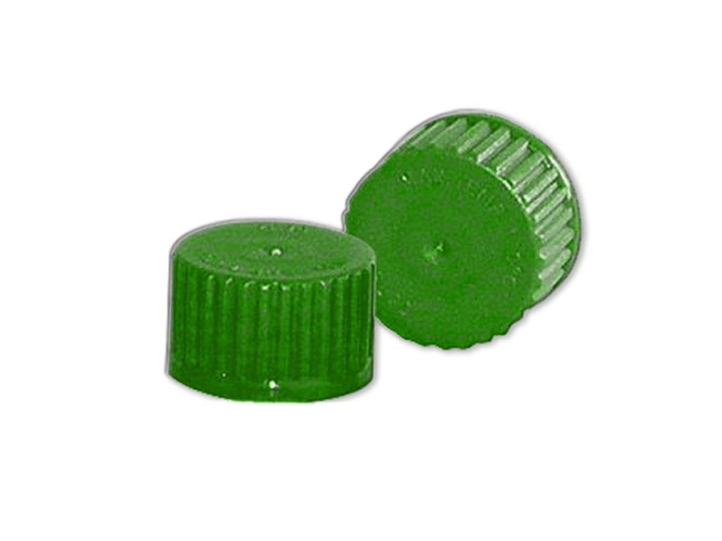 [LG003-01013] Schroefdop PP groen, GL45 (10 stuks)