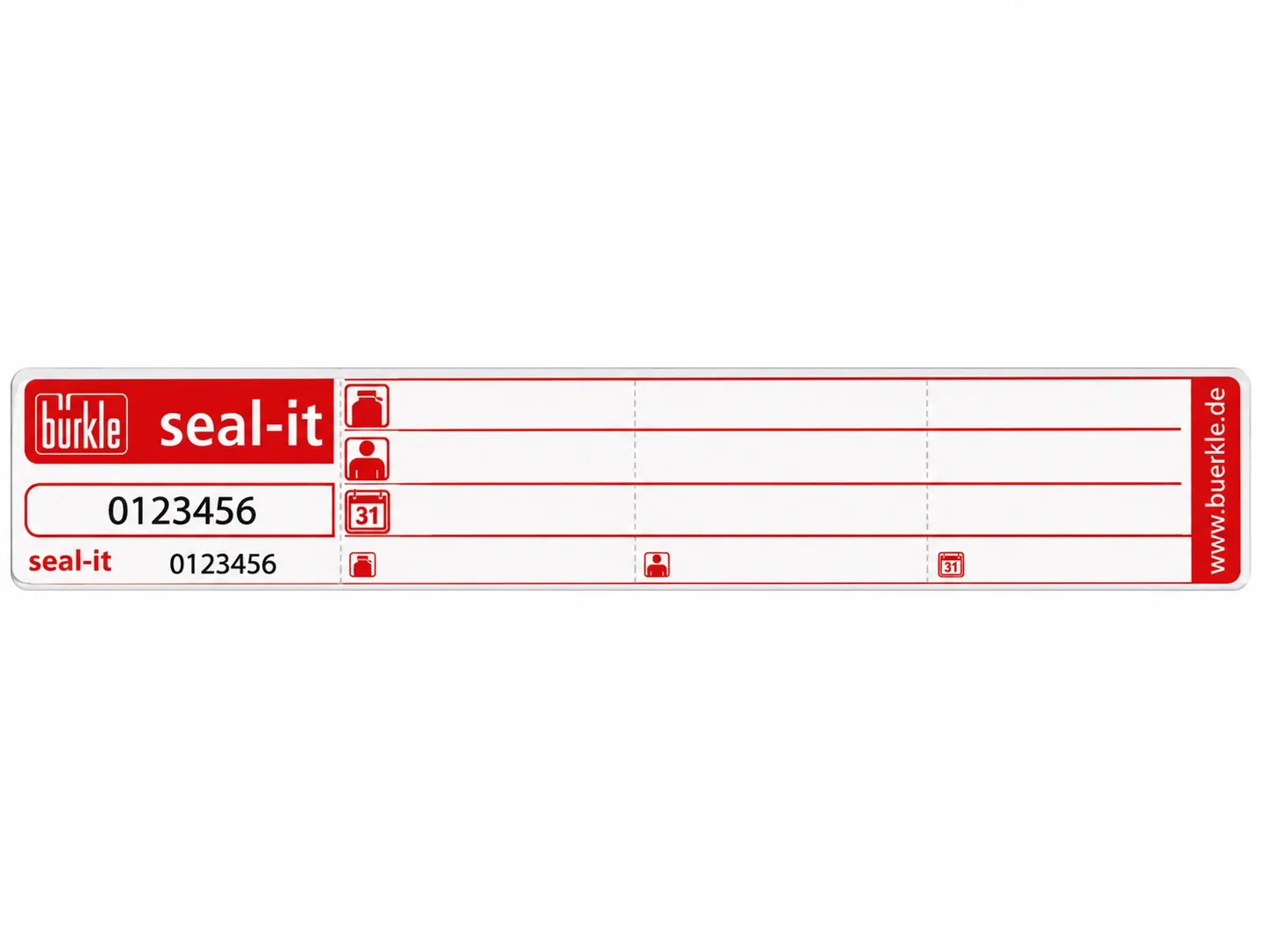 [LE001-43758] Seal-it security seal (rol à 500 stuks)