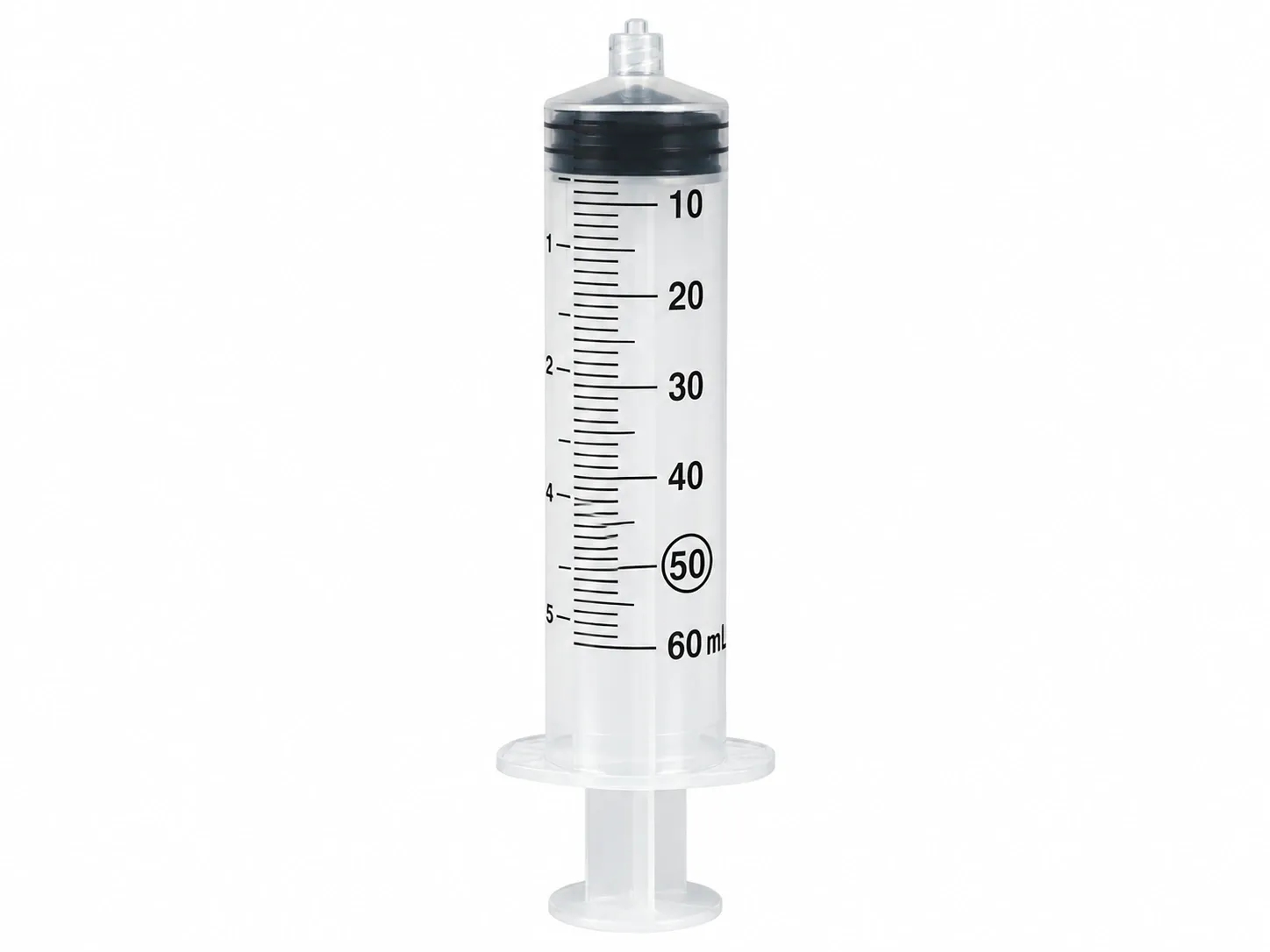 Spuit 50/60 ml, 3-delig, Luer lock, steriel (50 stuks)