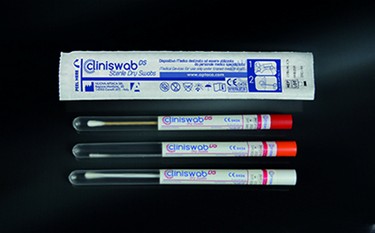 Swab in PP-buis (12x150mm), steriel 1000x