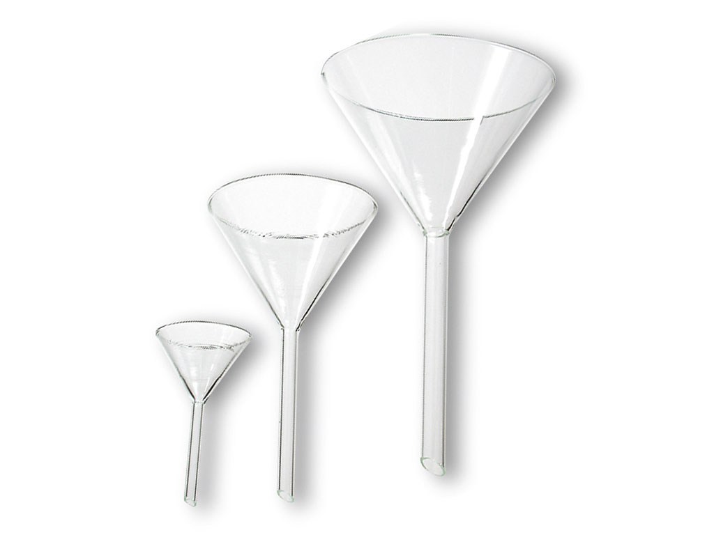 Trechter glas, 120 mm (per stuk)
