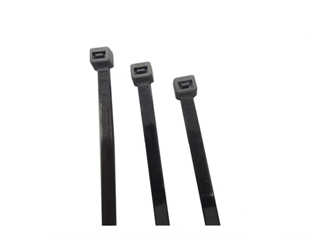 Ty-rap bundelband zwart, 200 x 3,6 mm (100 stuks)