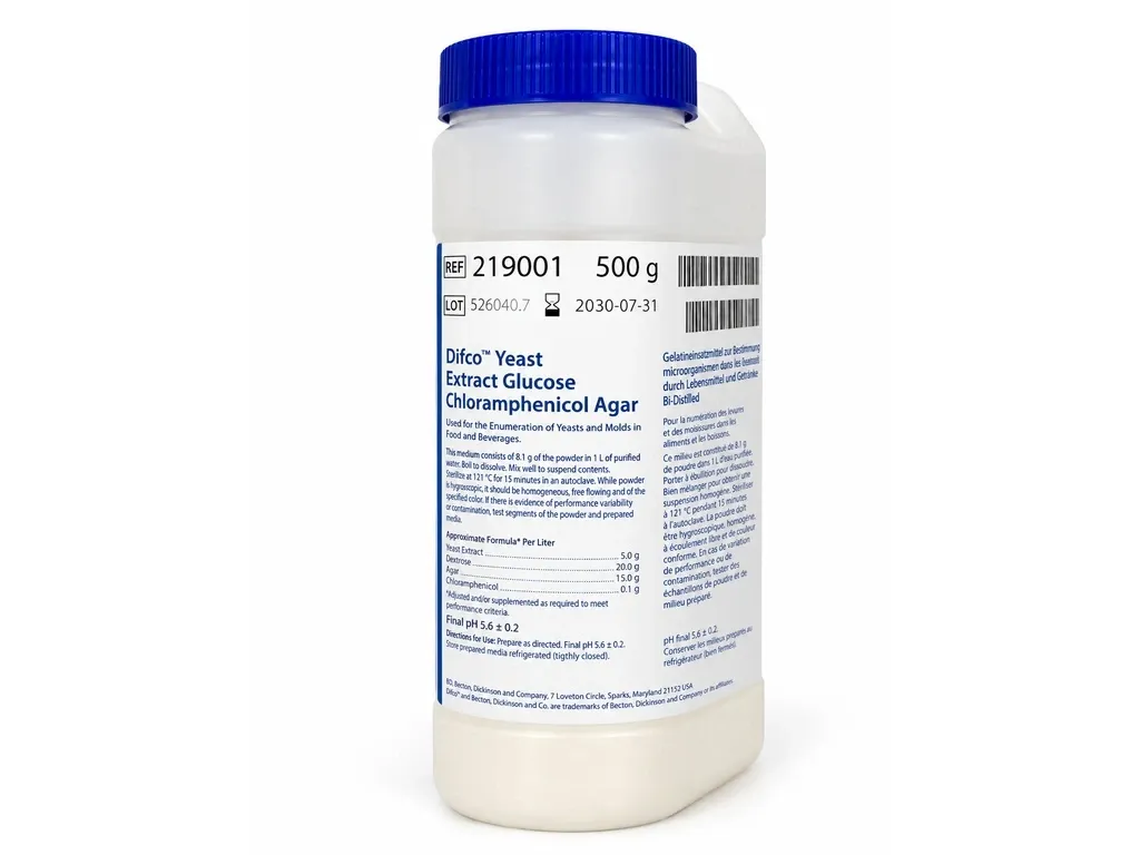 [LV002-03002] Yeast Extract Glucose Chloramphenicol Agar (500 gram)