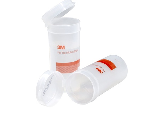 [LV009-00061] 3M Flip-Top Dilution Bottle w/90 ml Pept