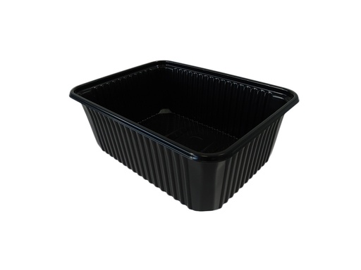 [LD047-00008] Bakje PP zwart, 1000 cc, 180 x 63 mm (352 stuks)
