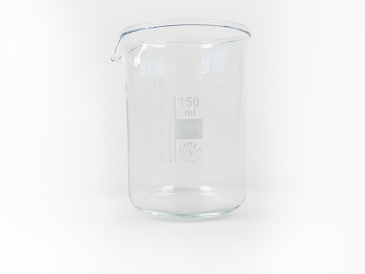 [LG012-00013] Bekerglas 150 ml, laag model (10 stuks)