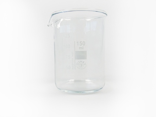 [LG012-00013] Bekerglas 150 ml, laag model 10x