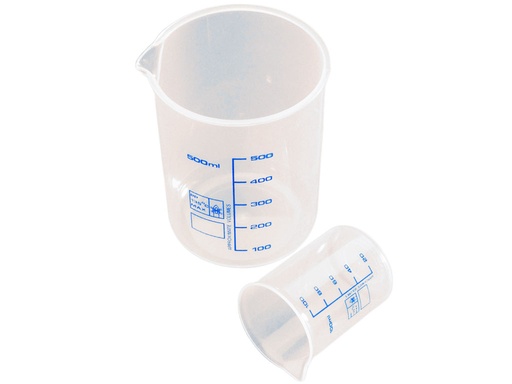 [LD060-00106] Bekerglas PP 1000 ml (6 stuks)