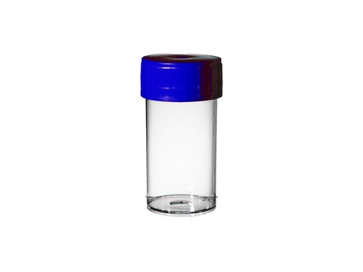 [LD002-00070] Container PP 60 ml, blauwe dop, asept. 700x