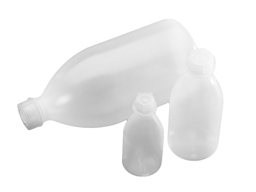 [LD001-00083] Fles 250 ml met schroefdop, PP (100 stuks)