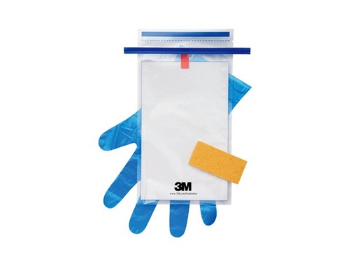 [LD021-01034] Hydra-Sponge with 10 ml BPW + 2 gloves (100 stuks)