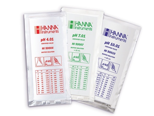 [LA011-00084] Kalibratievloeistof pH 7,01/10,01, 20 ml (2 x 5 stuks)