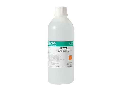 [LA011-00072] Kalibratievloeistof pH 7.01, certificaat 500ML