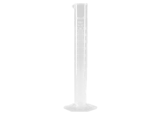 [LD059-00403] Maatcilinder 50 ml SAN, hoog model (per stuk)
