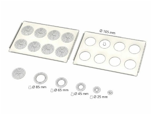 [LA250-00456] Memmert B02684 platdeksel voor waterbad