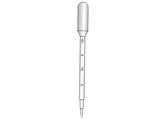 [LD012-00299] Pasteurpipet PE 1 ml, p/20 verpakt steriel (500 stuks)