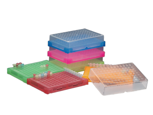 [LR282-00365] PCR rek 96 wells + deksel (5 stuks)