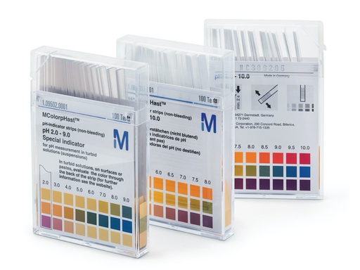 [LT025-00058] pH teststrip, pH 2,0-9,0, MColorpHast (100 st.)
